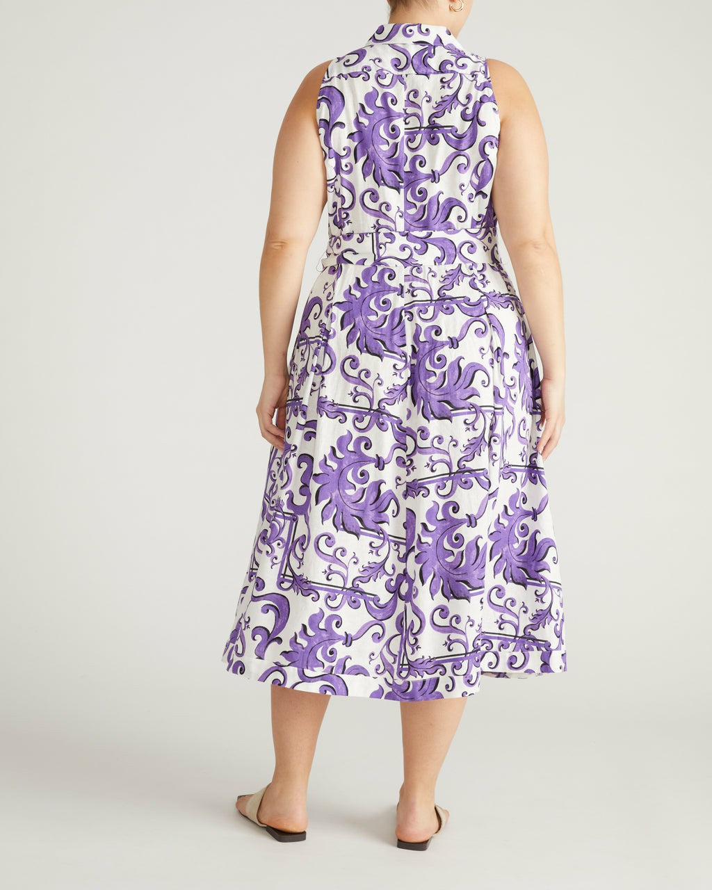 Adelaide Linen Blend Shirtdress - Universal Standard