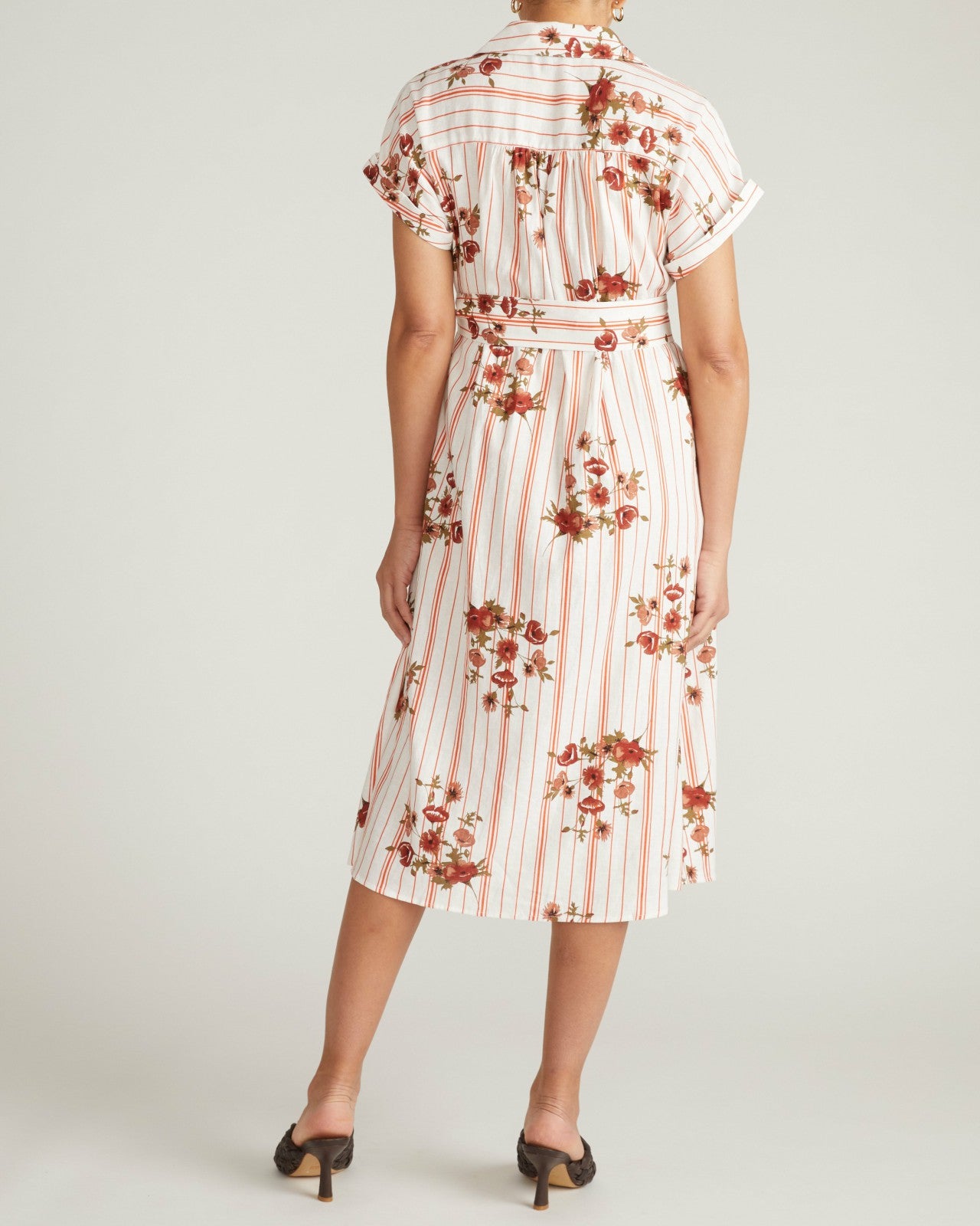 Sandy Stretch Linen Blend Shirtdress - Universal Standard