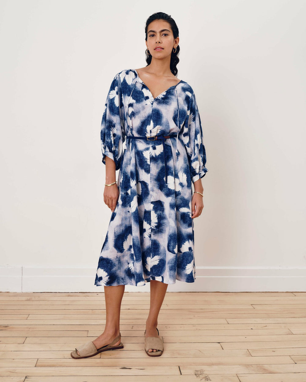 Amparo Linen Blend Dress - Universal Standard
