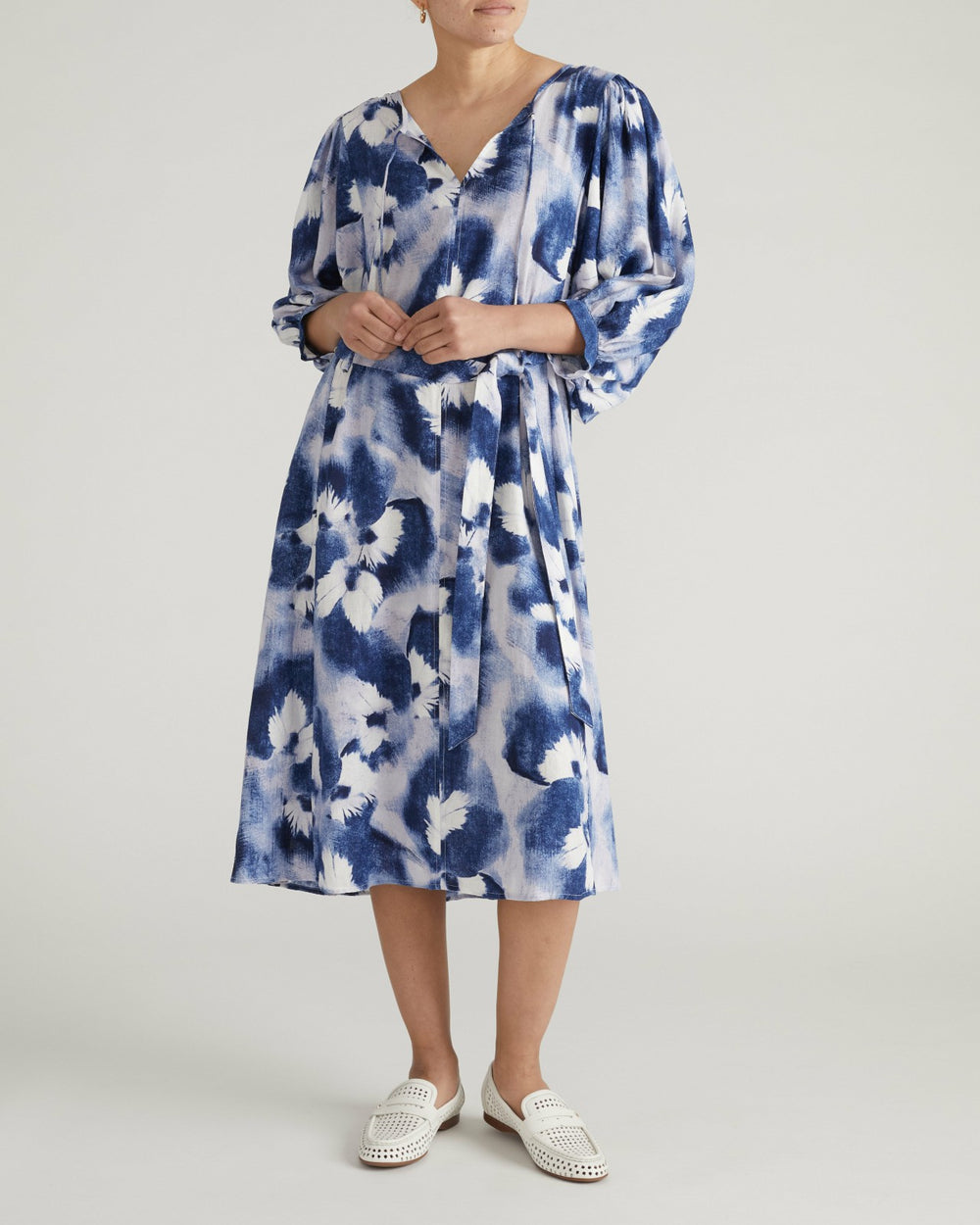 Amparo Linen Blend Dress - Universal Standard