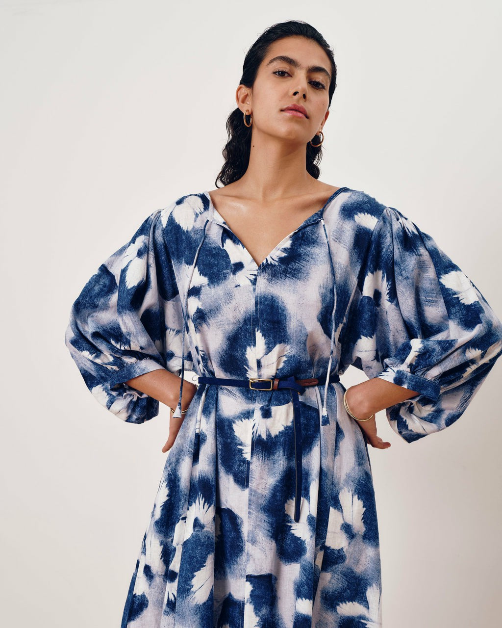 Amparo Linen Blend Dress - Universal Standard