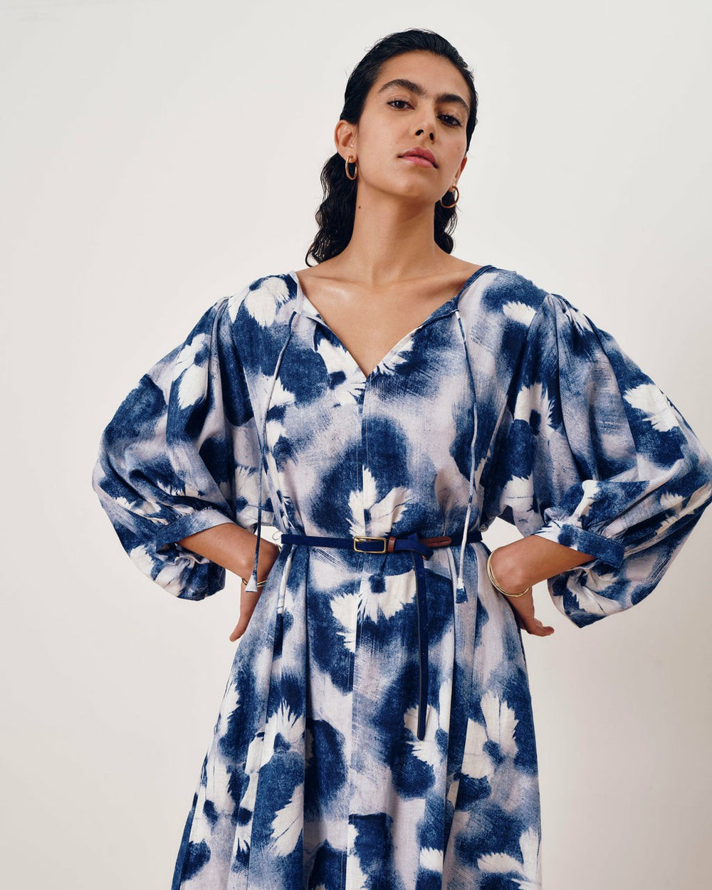 Amparo Linen Blend Dress - Universal Standard