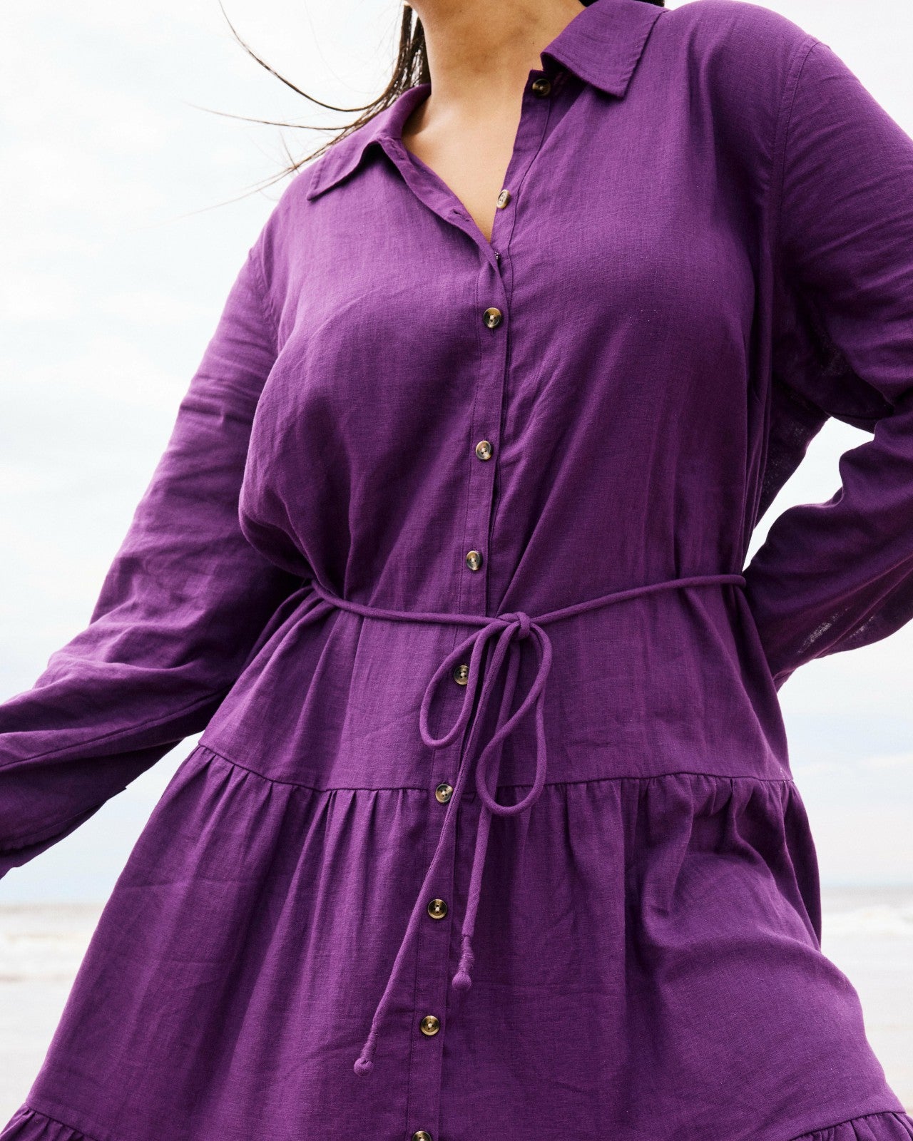 Alix Linen Blend Shirtdress - Universal Standard