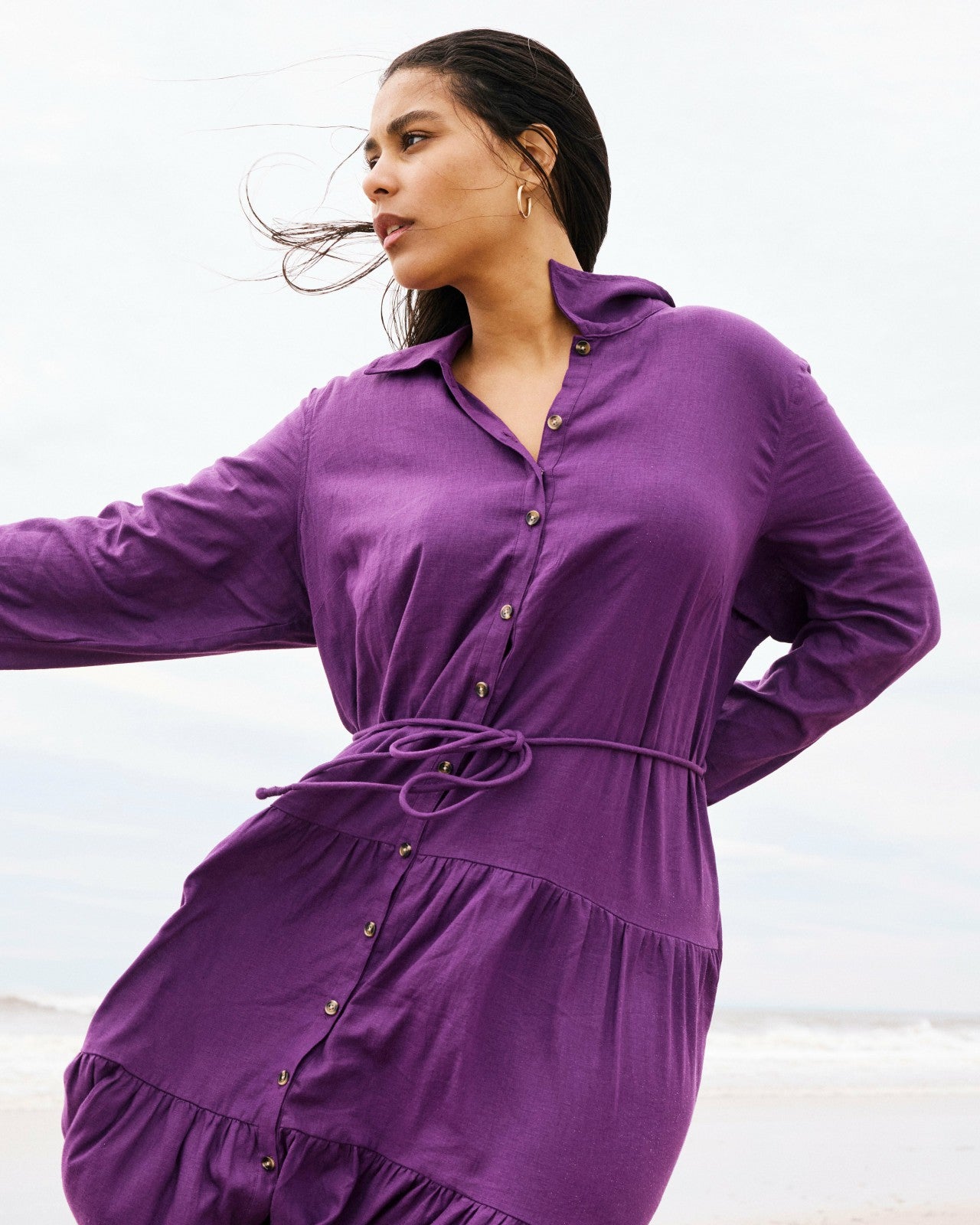 Alix Linen Blend Shirtdress - Universal Standard