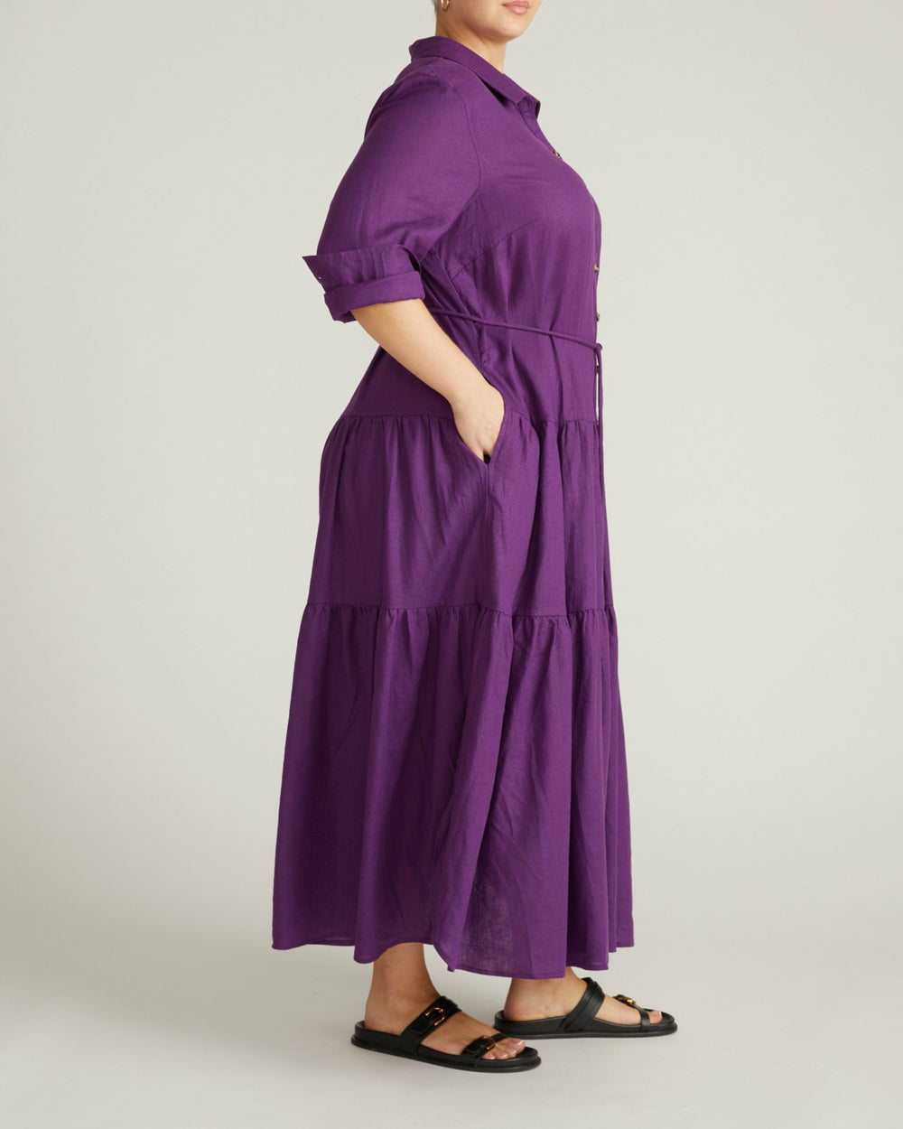 Alix Linen Blend Shirtdress - Universal Standard