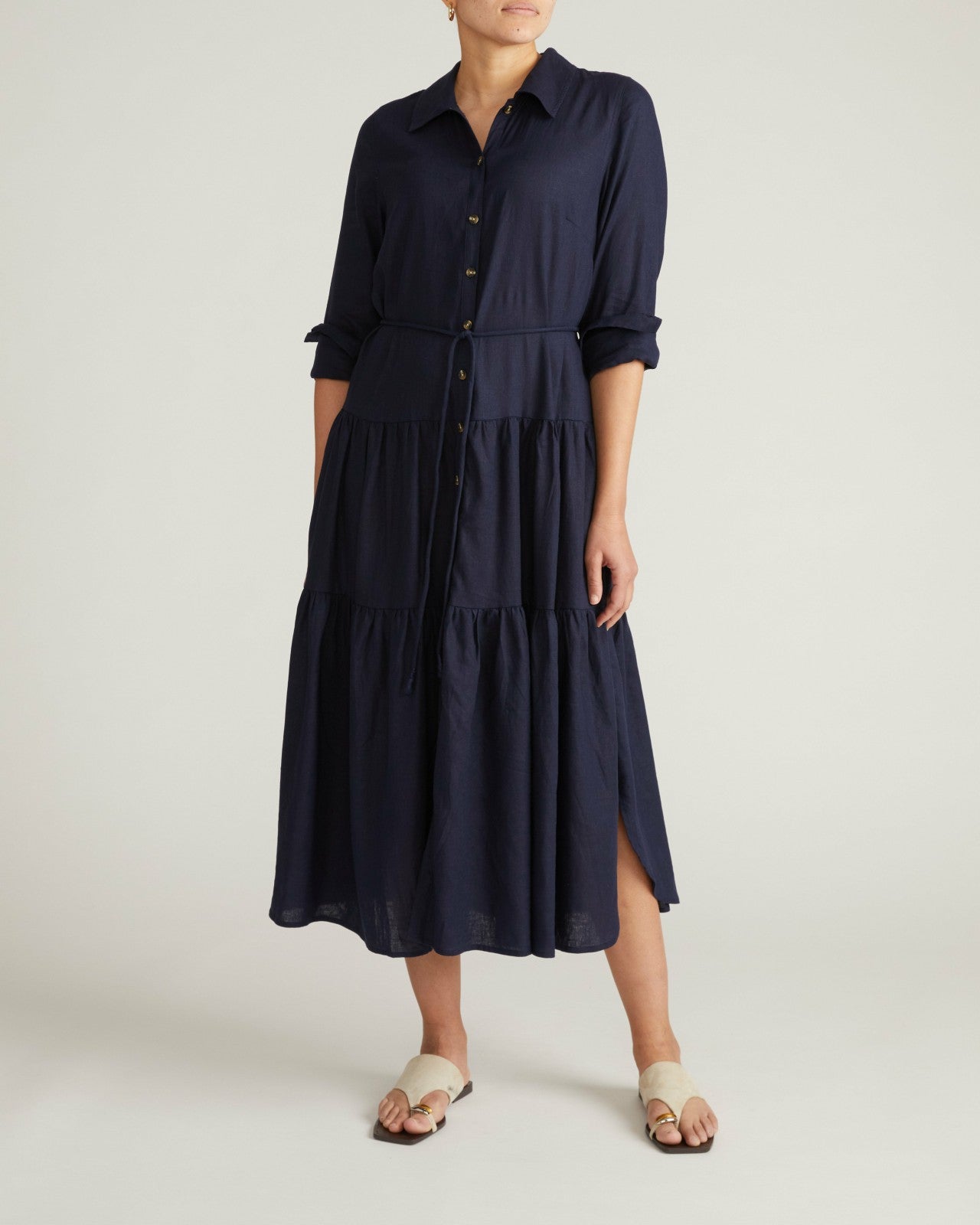 Alix Linen Blend Shirtdress - Universal Standard
