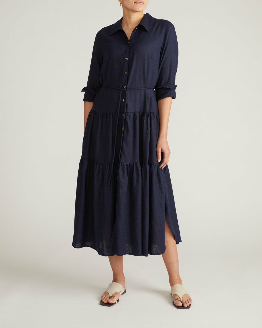 Alix Linen Blend Shirtdress - Universal Standard