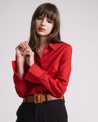 Elbe Stretch Linen Blend Shirt - Universal Standard