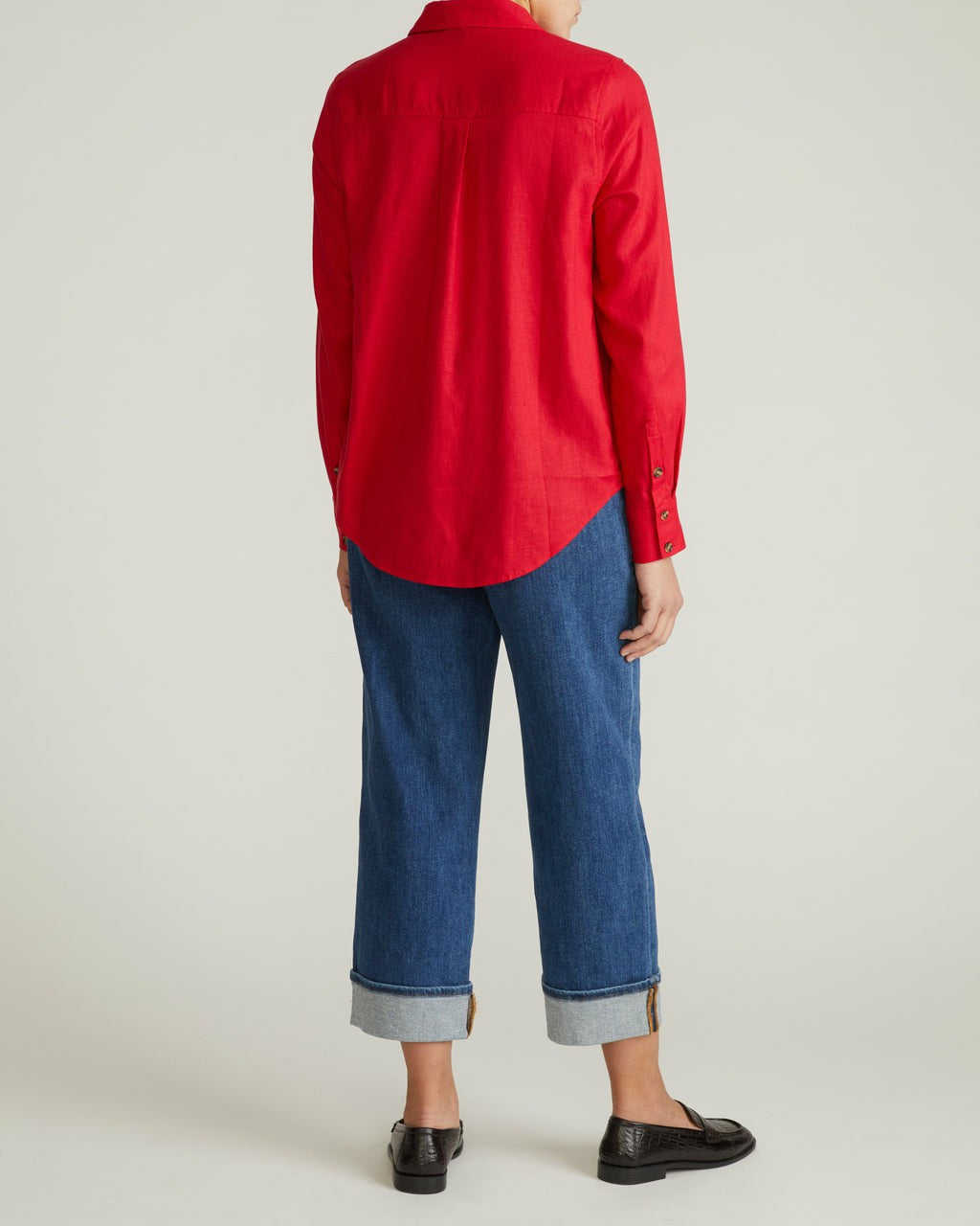 Elbe Stretch Linen Blend Shirt - Universal Standard