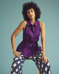 Adelaide Sleeveless Linen Blend Shirt - Universal Standard