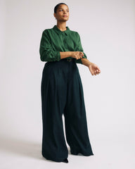 Elbe Popover Stretch Linen Blend Shirt - Universal Standard