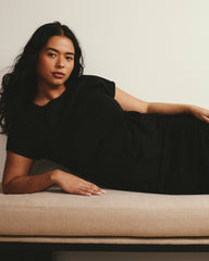 Crescent Breton Stripe Knot Dress - Universal Standard