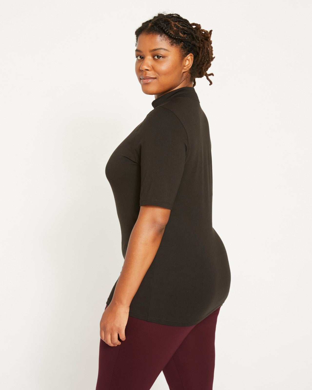 Modern Mock Neck Tee - Universal Standard