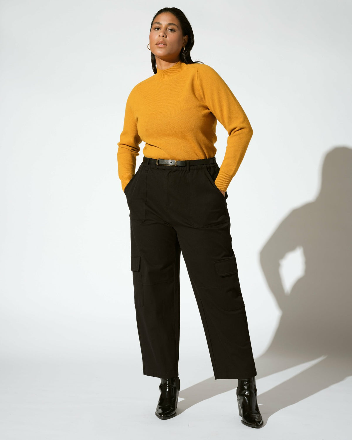 Karlee Stretch Cotton Twill Cargo Pants - Universal Standard