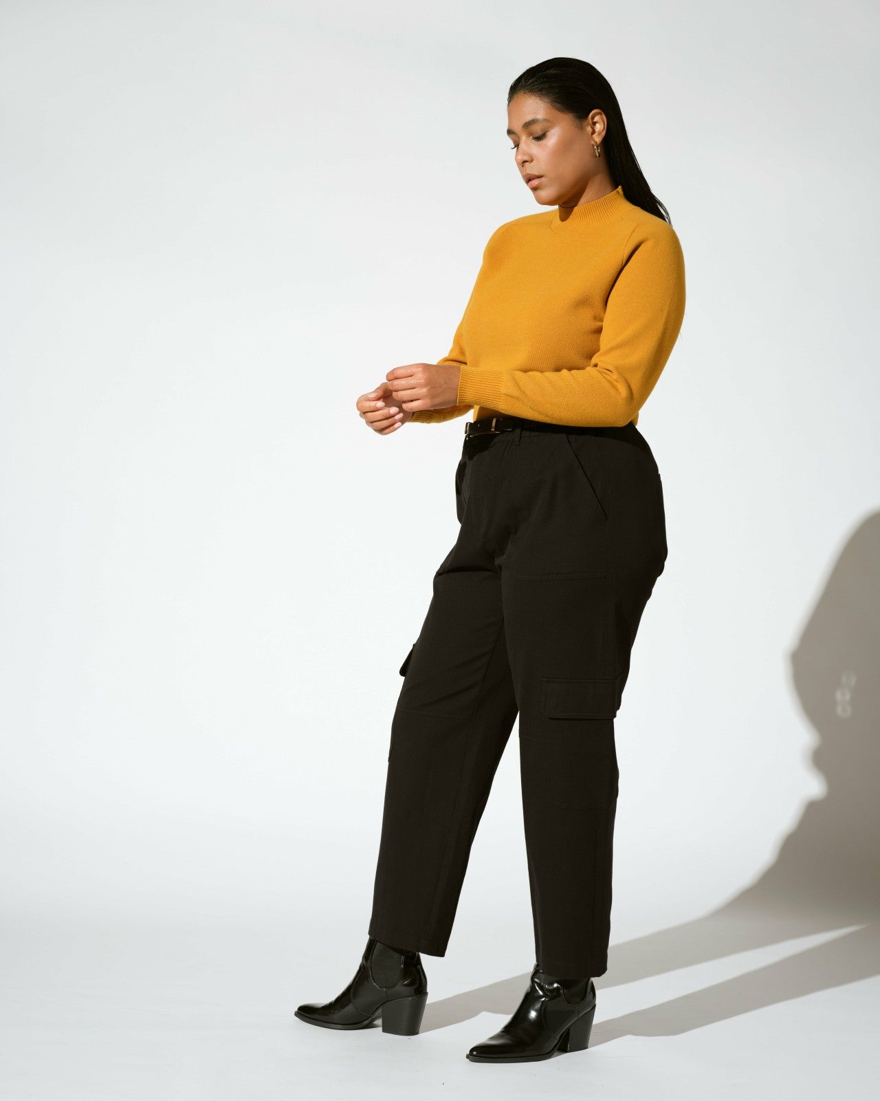 Karlee Stretch Cotton Twill Cargo Pants - Universal Standard