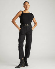 Karlee Stretch Cotton Twill Cargo Pants - Universal Standard