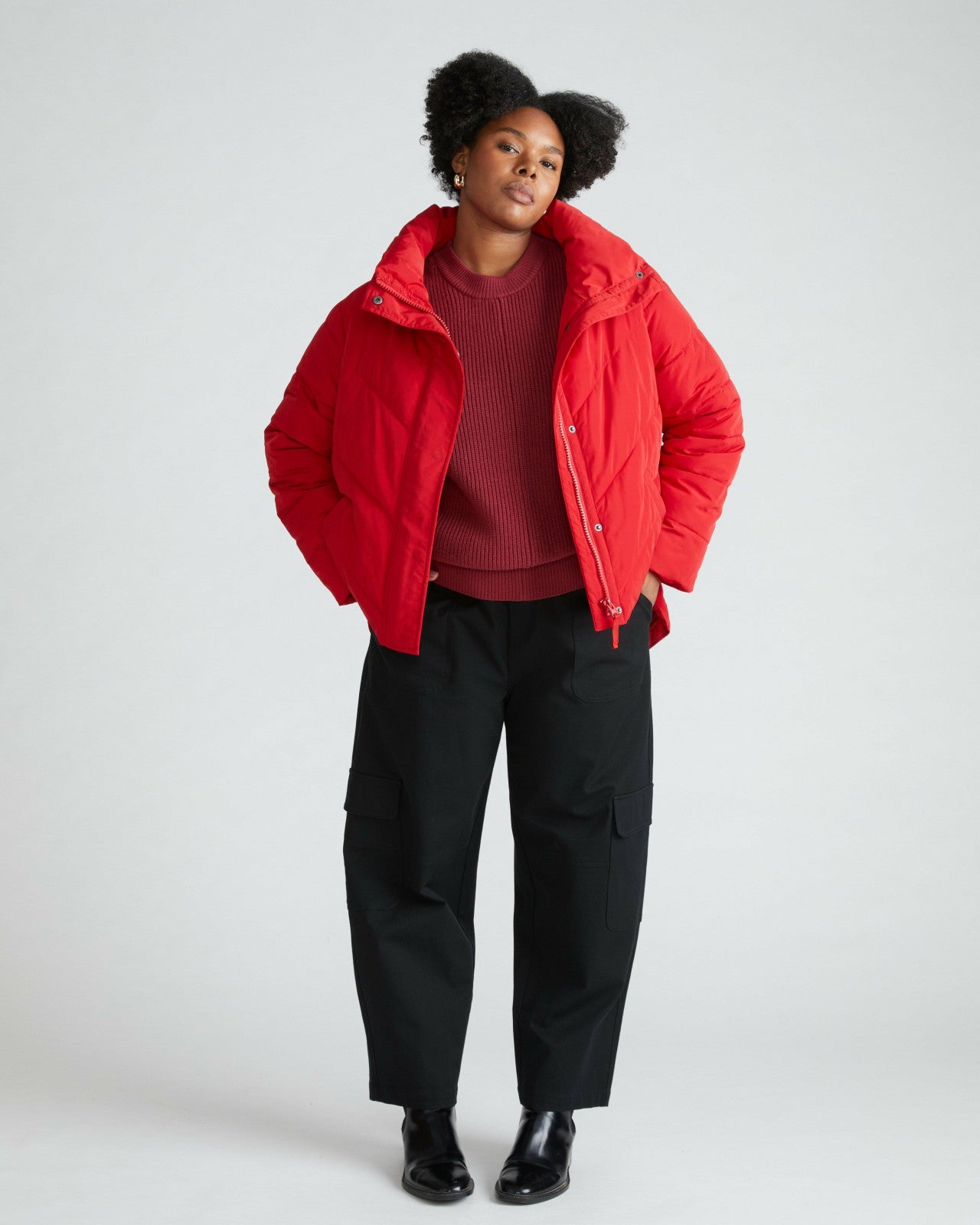 Karlee Stretch Cotton Twill Cargo Pants - Universal Standard