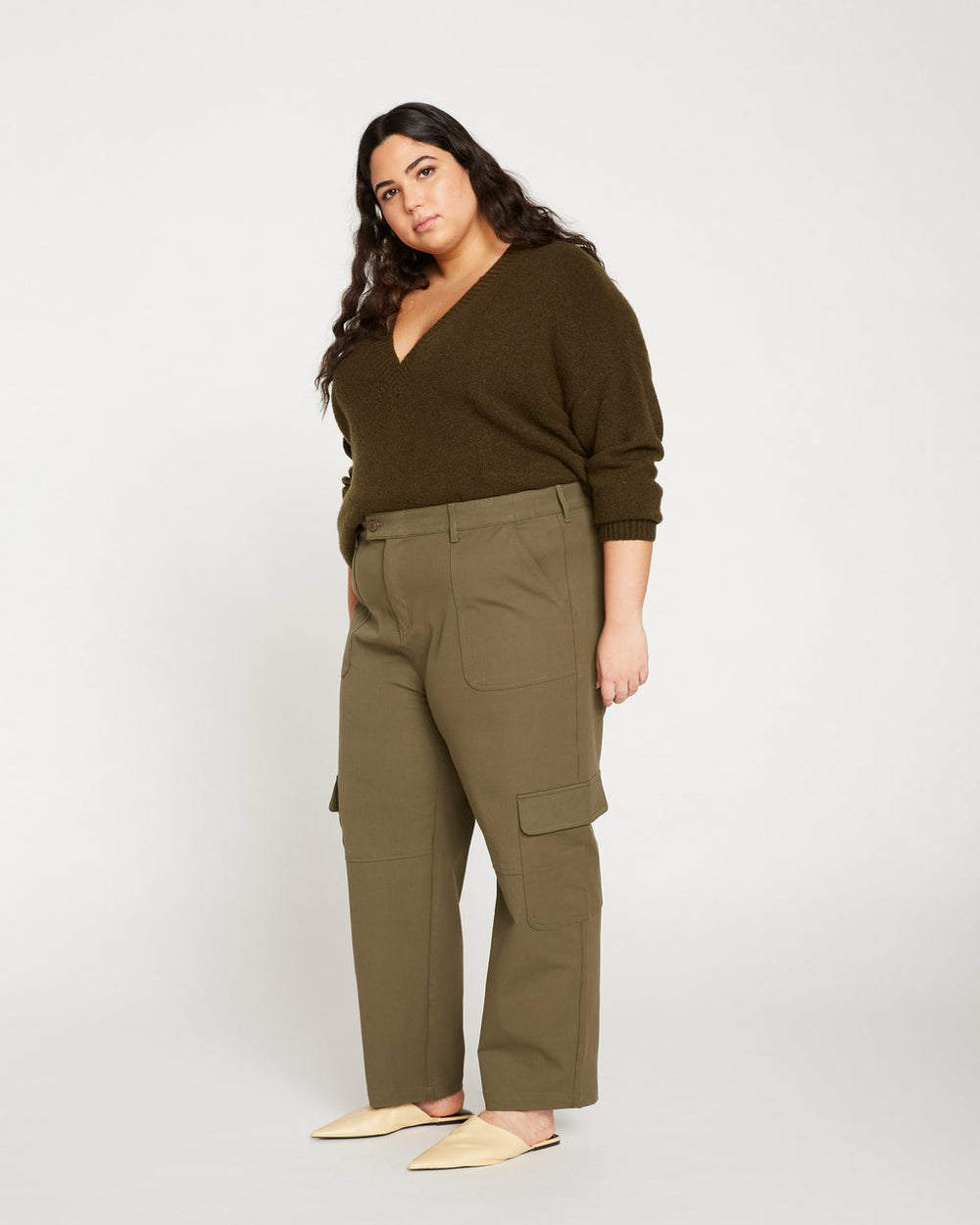 Karlee Stretch Cotton Twill Cargo Pants - Universal Standard