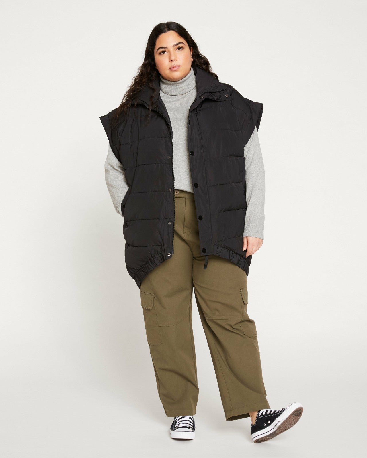 Karlee Stretch Cotton Twill Cargo Pants - Universal Standard