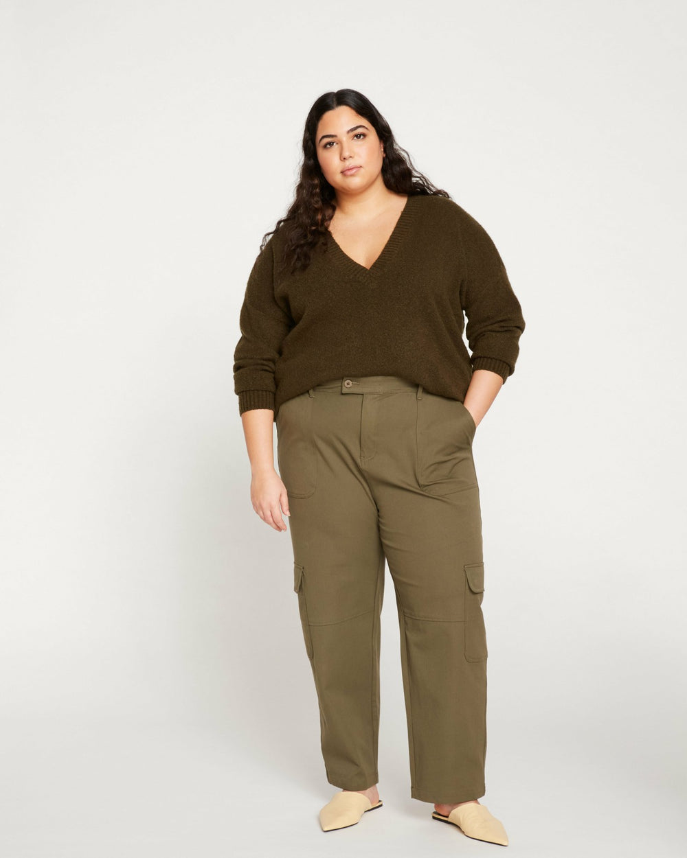 Karlee Stretch Cotton Twill Cargo Pants - Universal Standard
