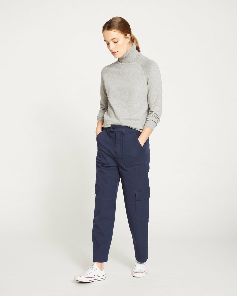 Karlee Stretch Cotton Twill Cargo Pants - Universal Standard