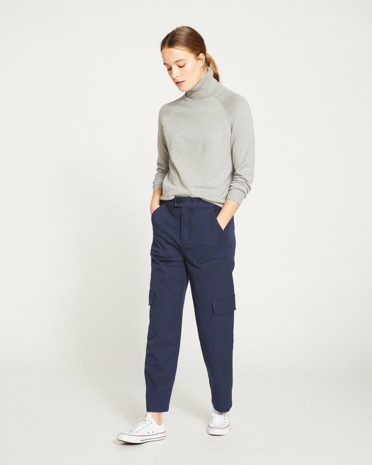 Karlee Stretch Cotton Twill Cargo Pants - Universal Standard