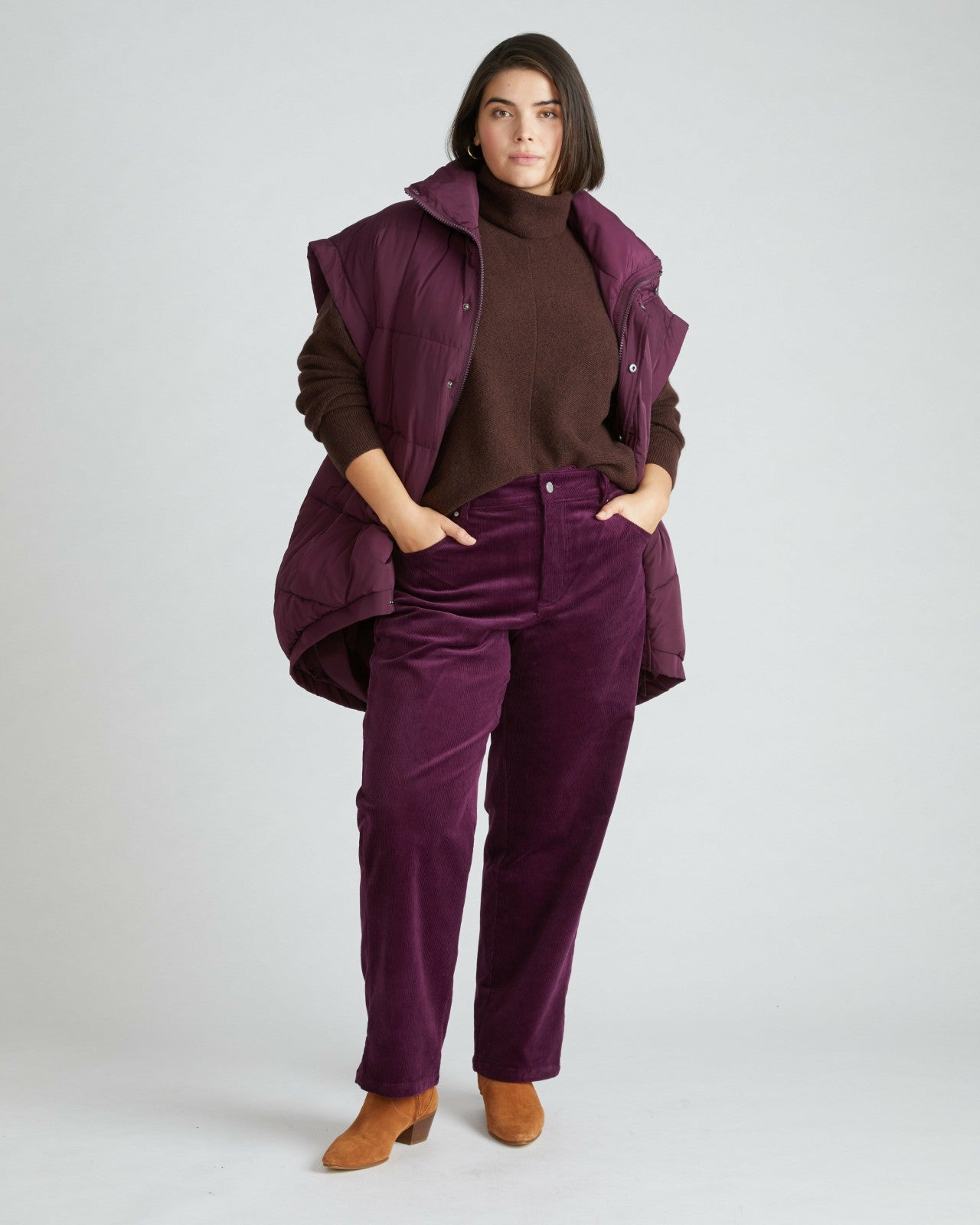 Cassidy High Rise Straight Corduroy Pants - Universal Standard