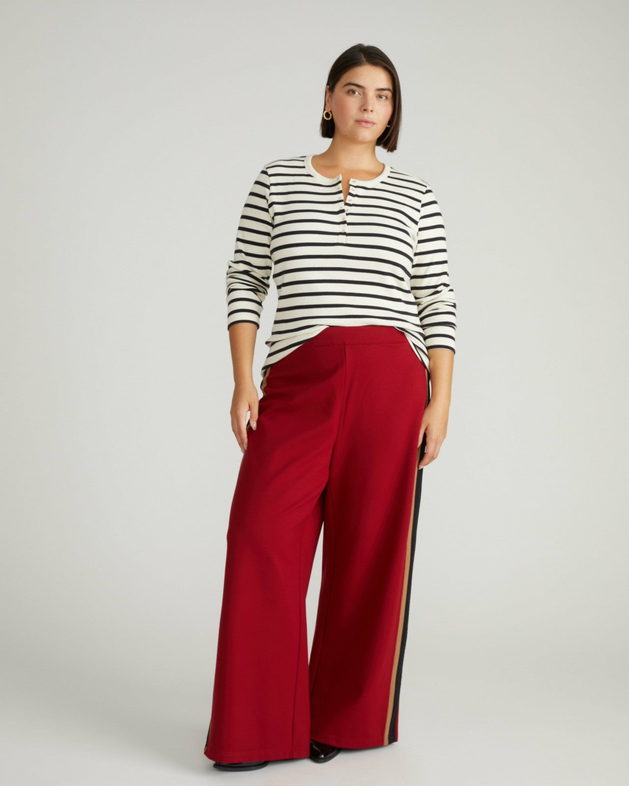 Henley Long Sleeve Ribbed Tee - Universal Standard