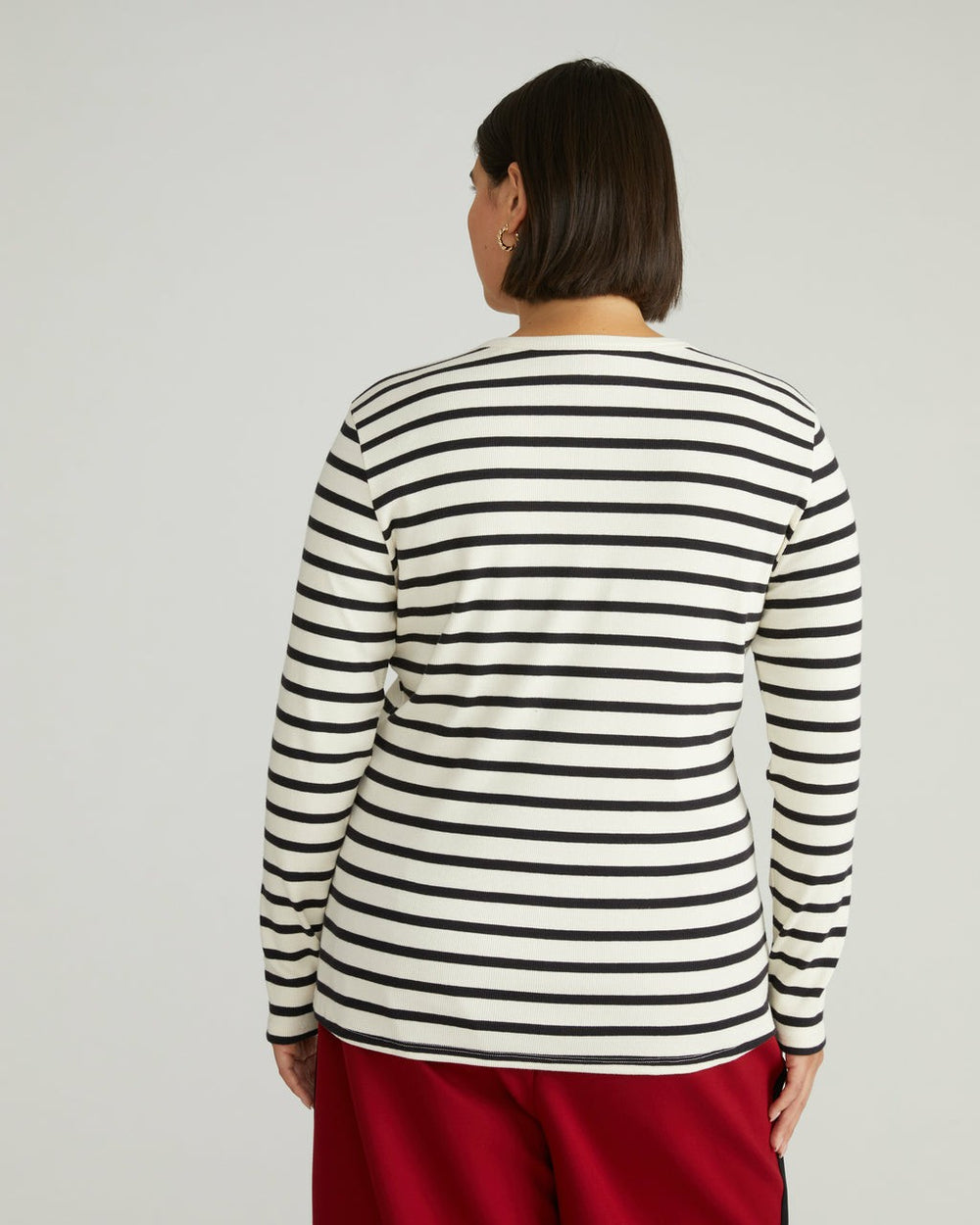 Henley Long Sleeve Ribbed Tee - Universal Standard