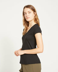 Ashley V Neck Cap Sleeve Tee - Universal Standard