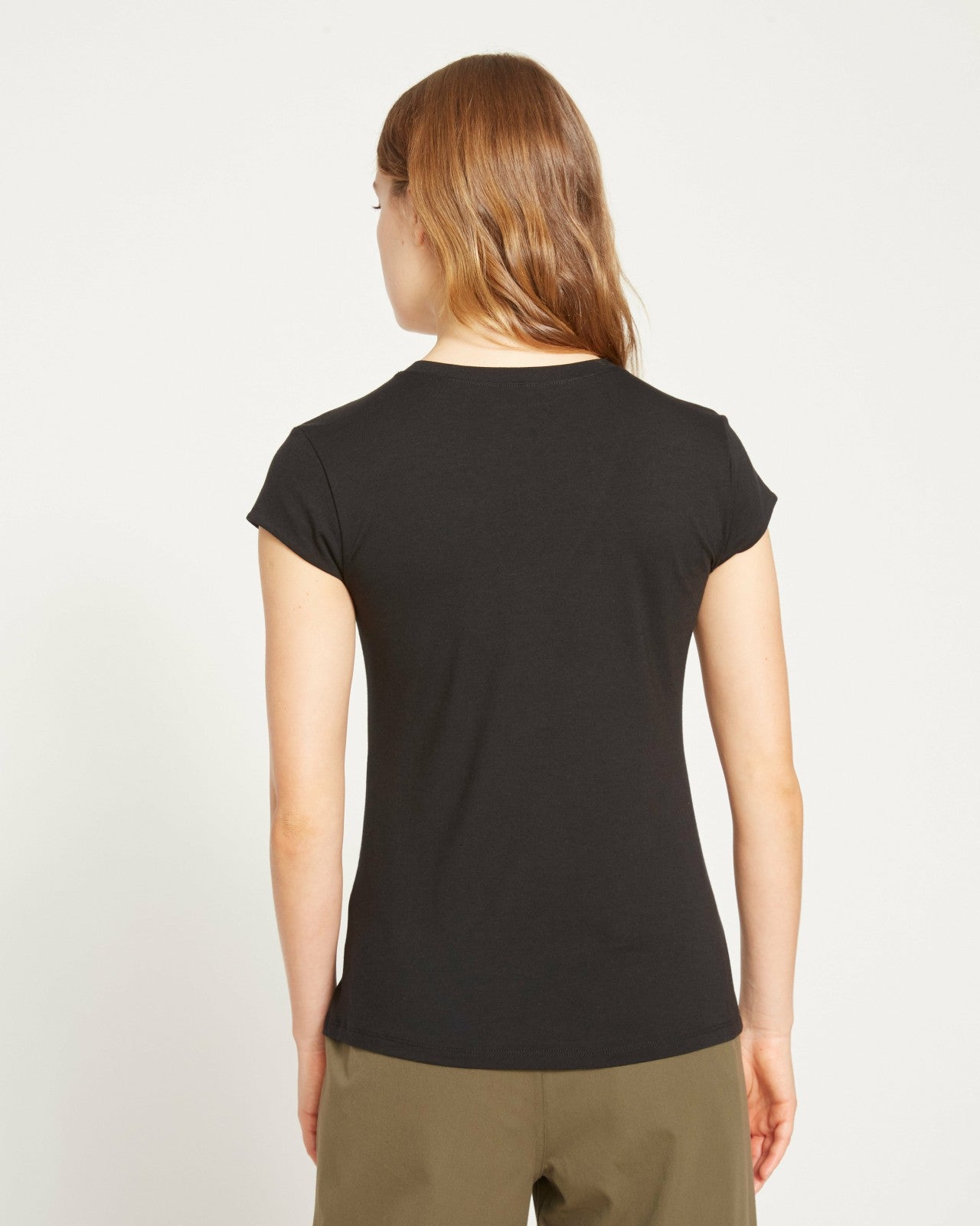 Ashley V Neck Cap Sleeve Tee - Universal Standard