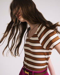 Carey Ribbed Sweetheart Tee - Universal Standard