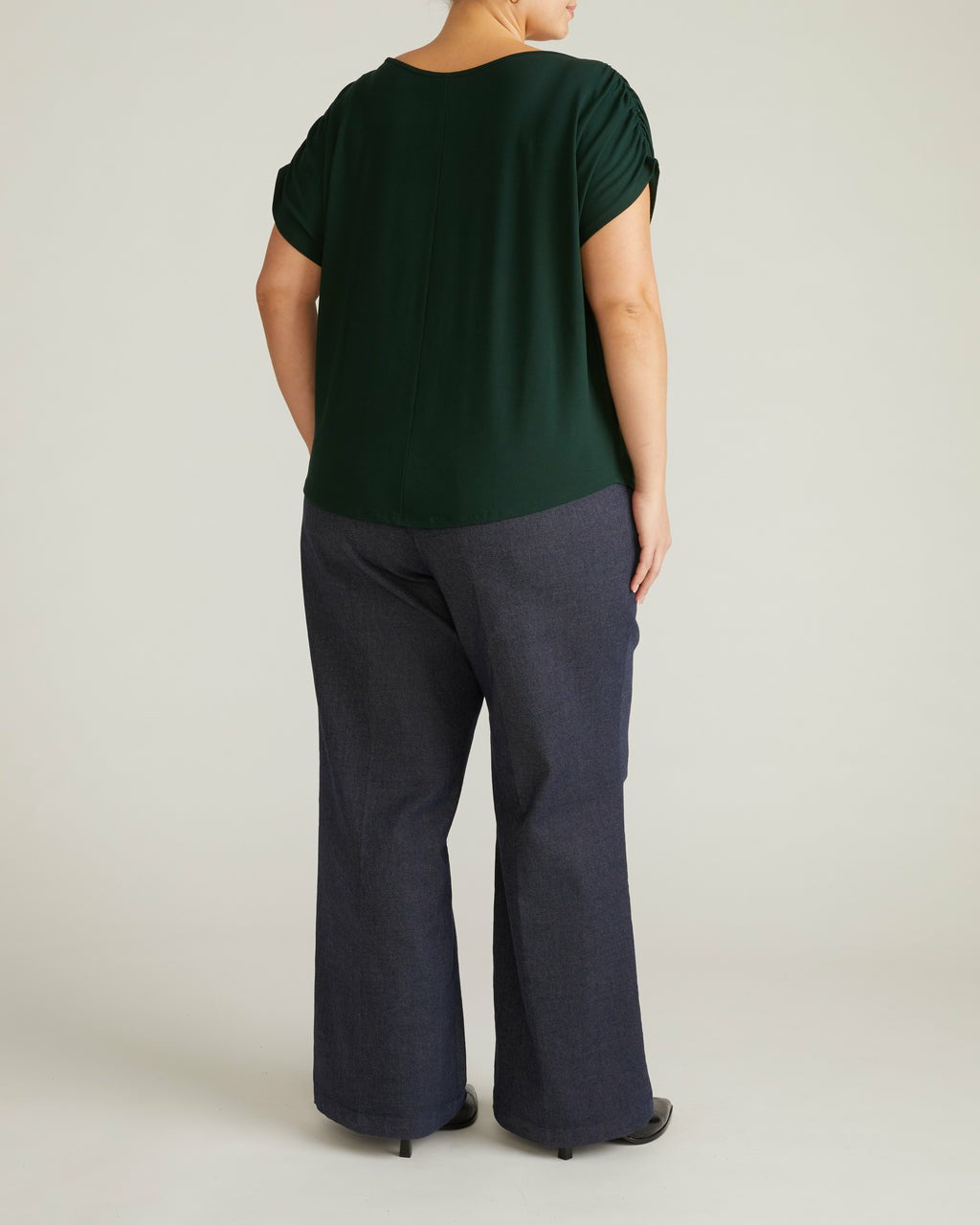 Helena Divine Jersey Gathered Tee - Universal Standard