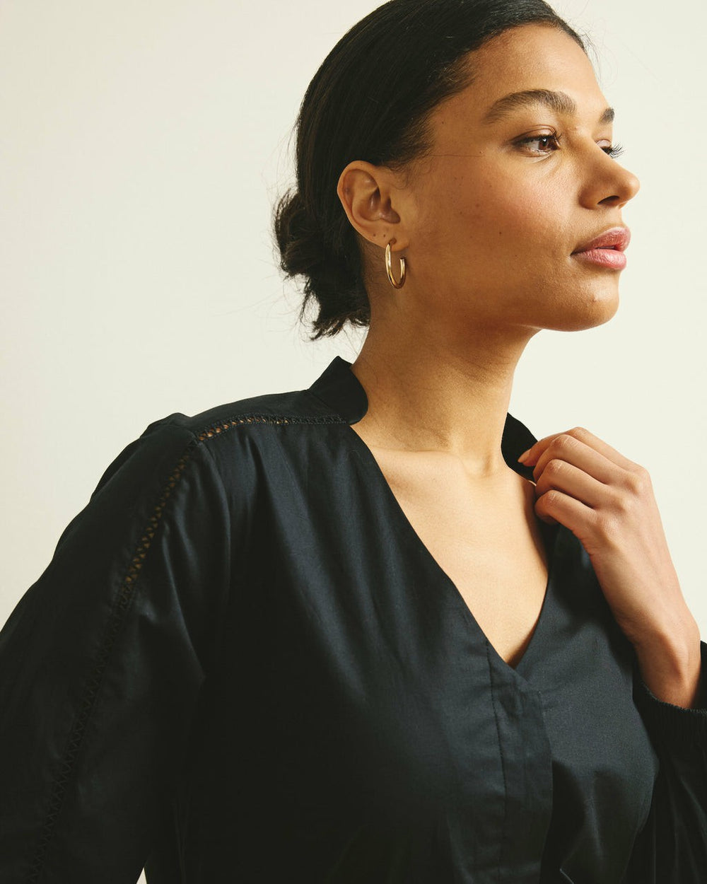 Saint-Honore Poplin Blouse - Universal Standard