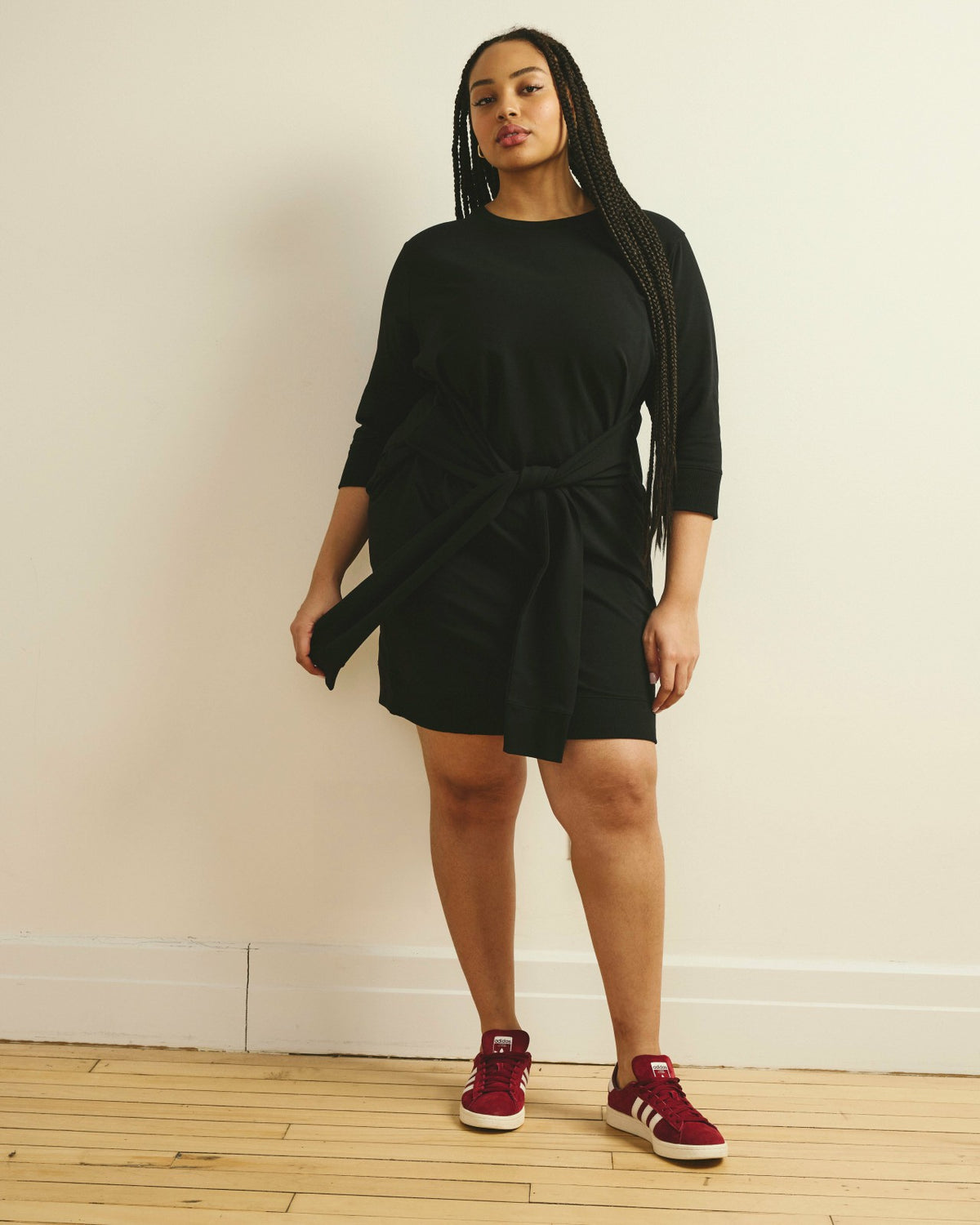 Misa Tie Sweatshirt Dress - Universal Standard