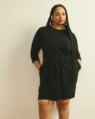 Misa Tie Sweatshirt Dress - Universal Standard