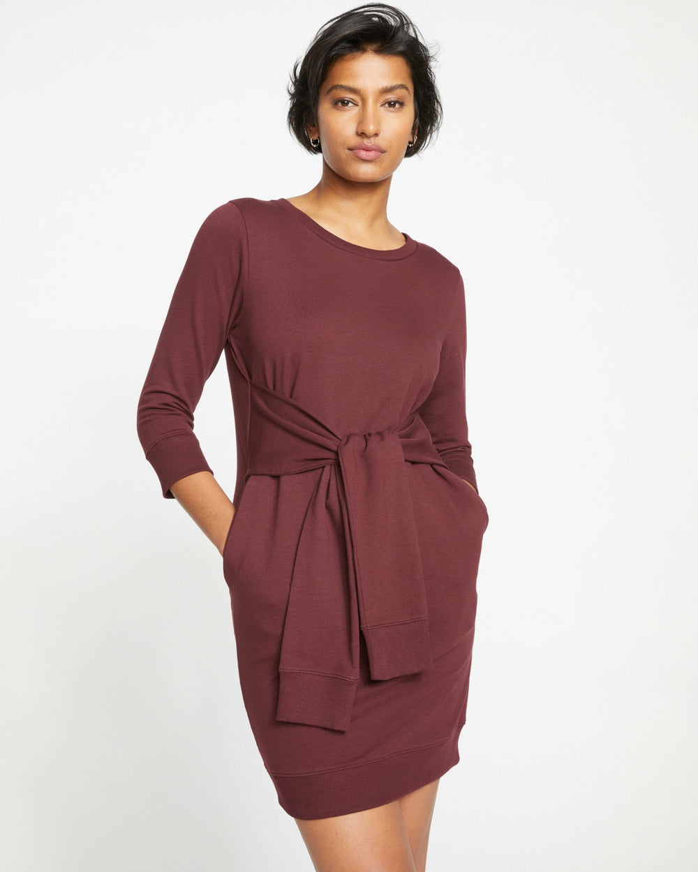 Misa Tie Sweatshirt Dress - Universal Standard