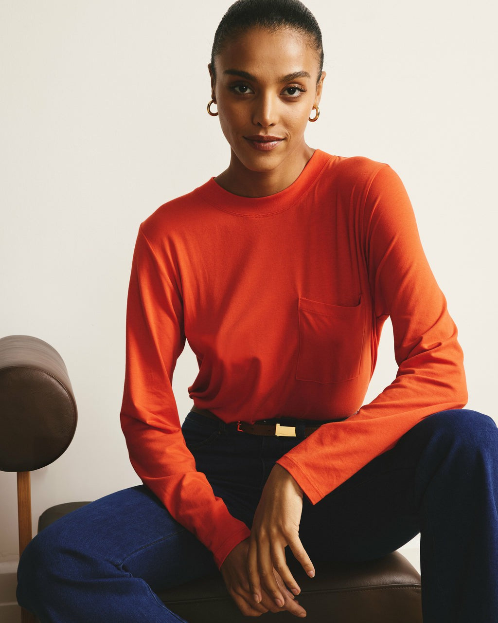 Long Sleeve Garcon Tee - Universal Standard