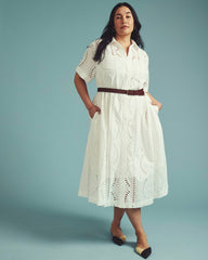 Tina Cotton Poplin Shirtdress - Universal Standard