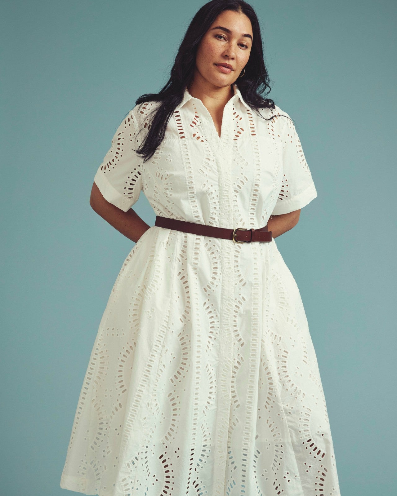 Tina Cotton Poplin Shirtdress - Universal Standard