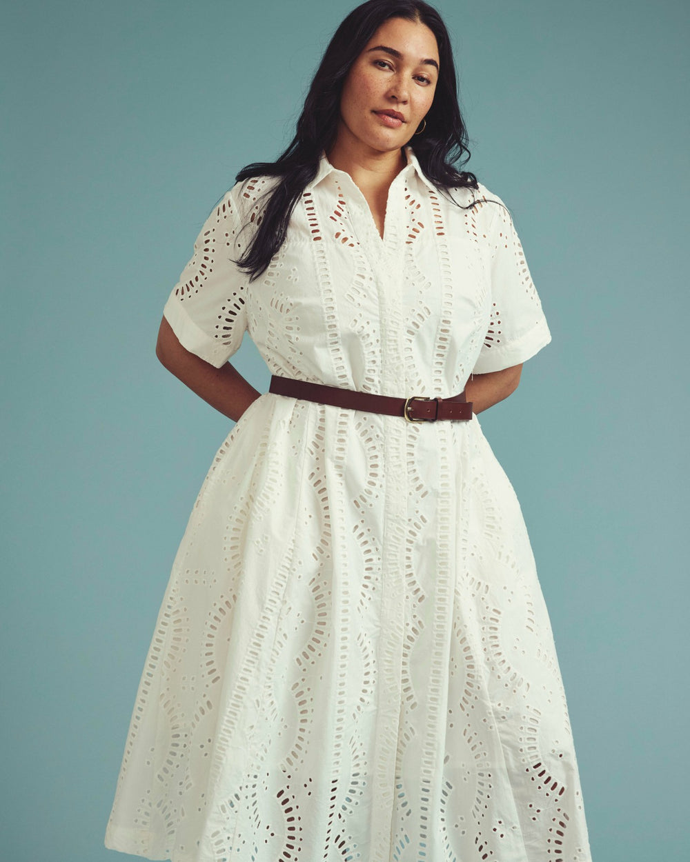 Tina Cotton Poplin Shirtdress - Universal Standard