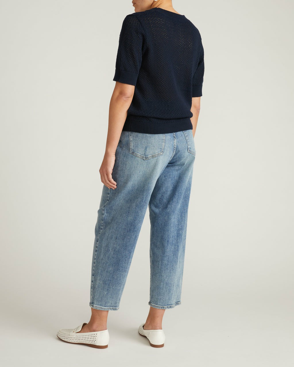 Rosie Pointelle Sweater Top - Universal Standard