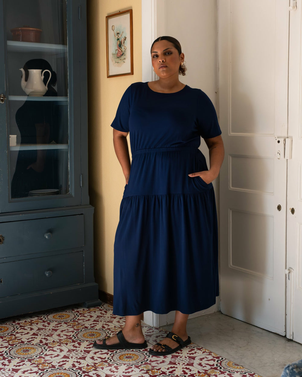 Thea Divine Jersey Midi Dress - Universal Standard
