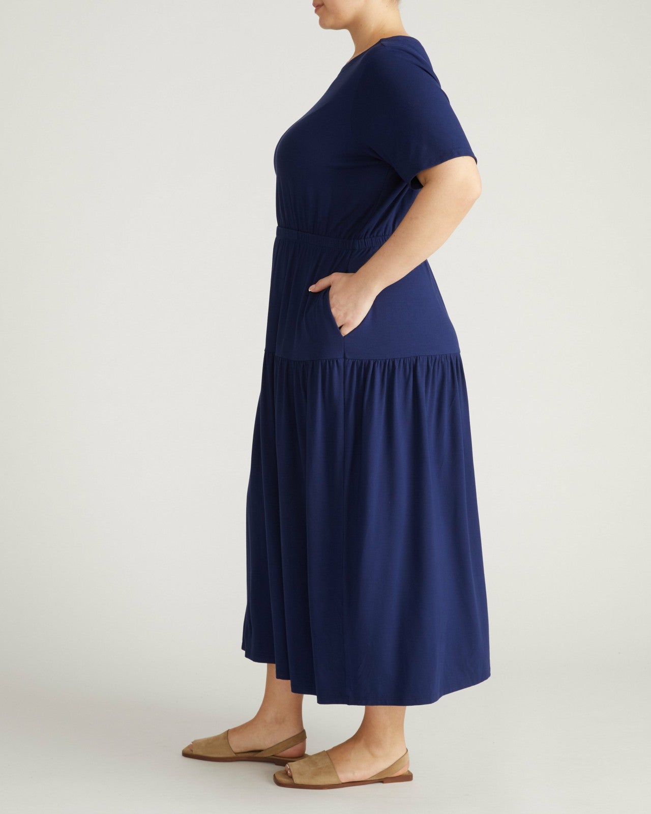 Thea Divine Jersey Midi Dress - Universal Standard