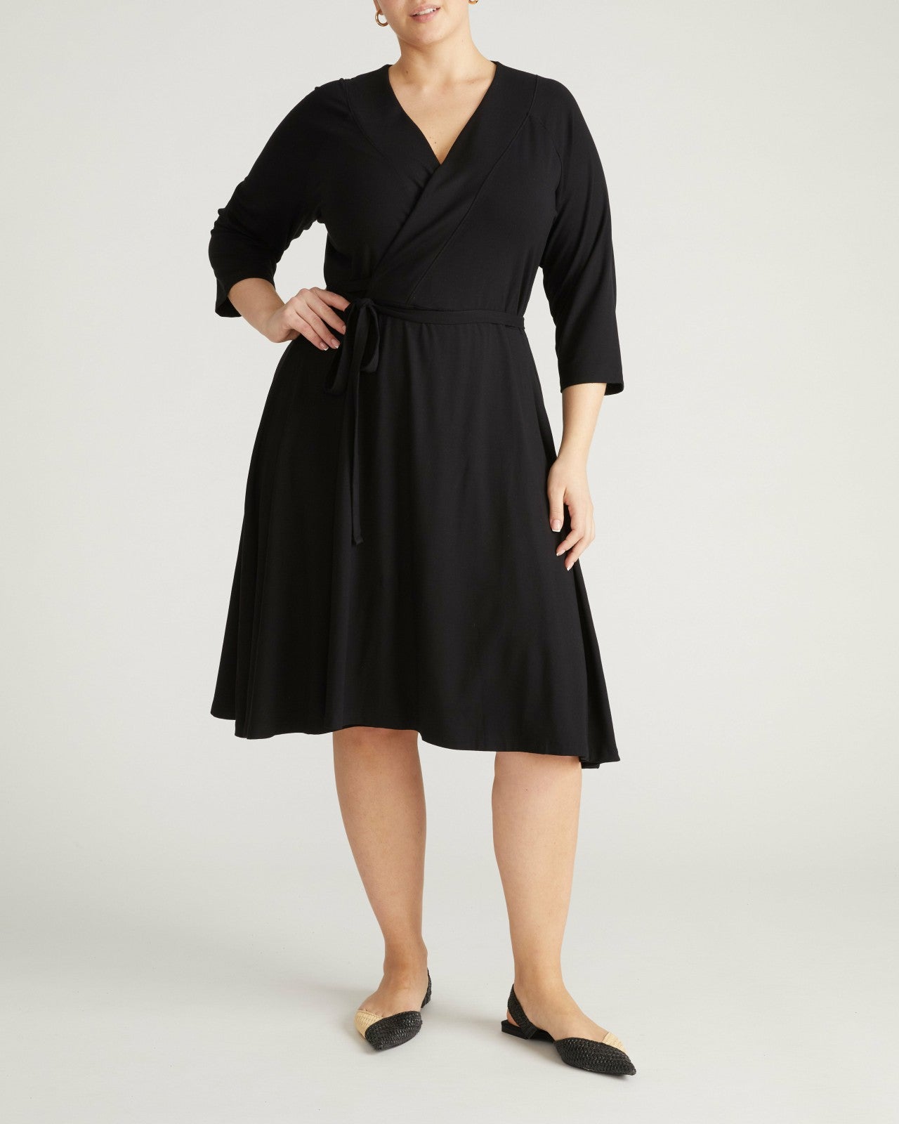 The Divine Jersey Wrap Dress - Universal Standard