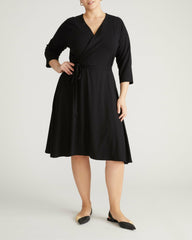 The Divine Jersey Wrap Dress - Universal Standard