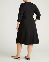The Divine Jersey Wrap Dress - Universal Standard