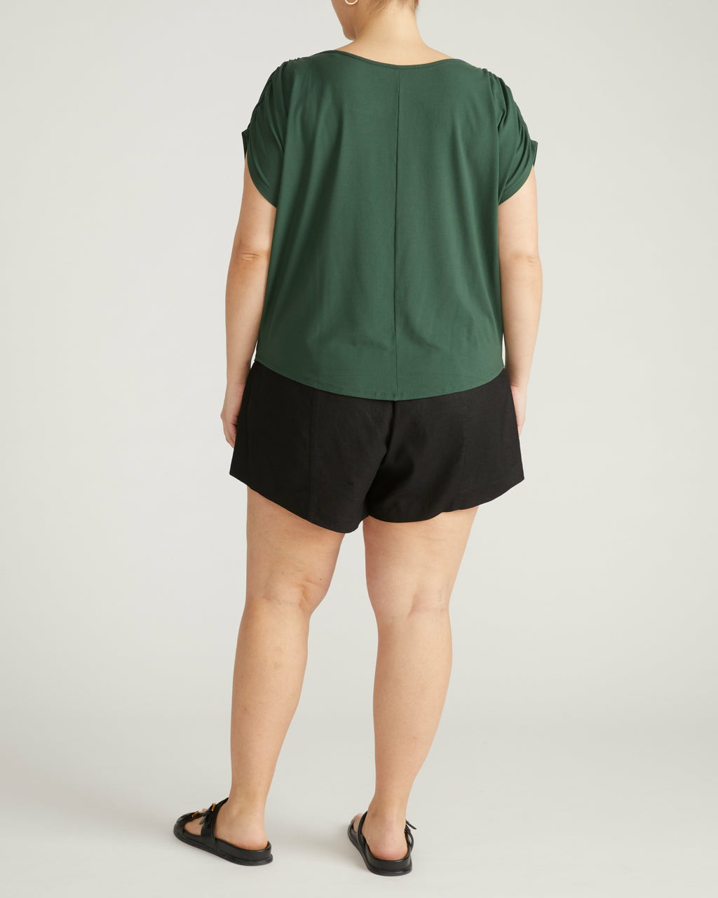 Helena Divine Jersey Gathered Tee - Universal Standard