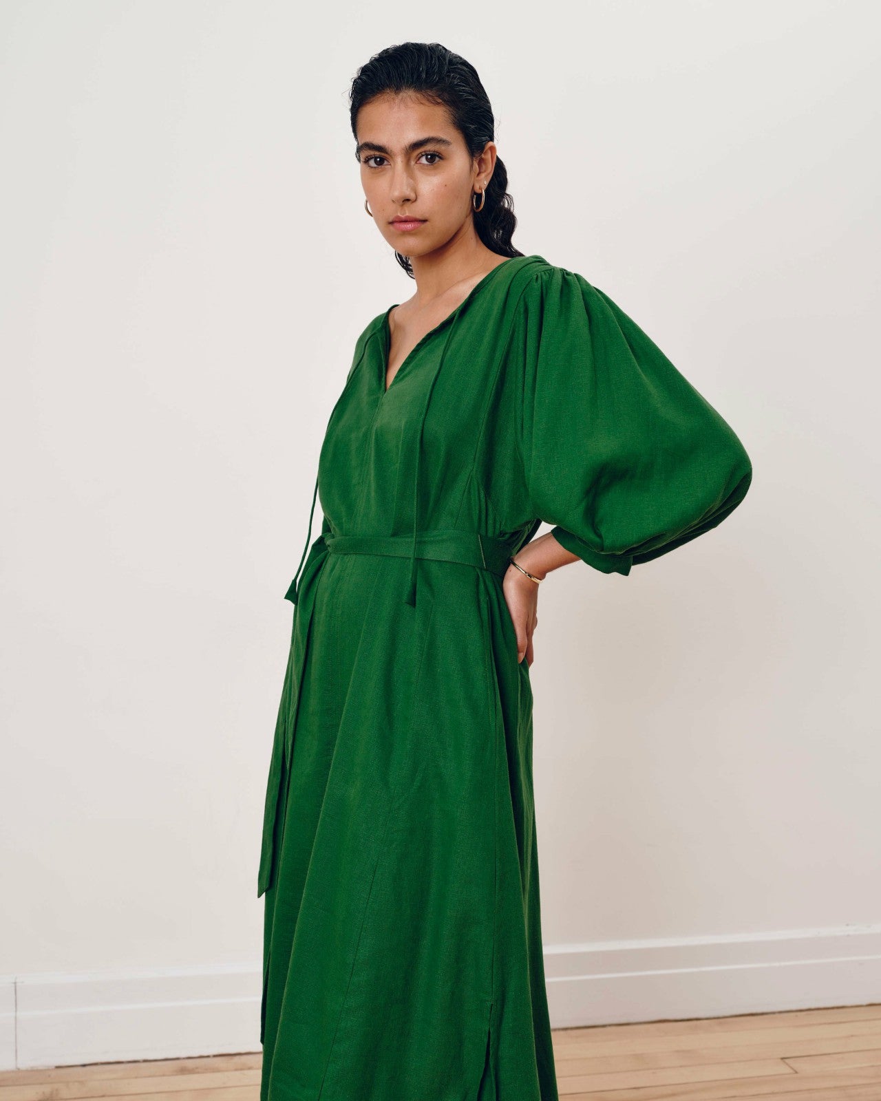 Amparo Linen Blend Dress - Universal Standard