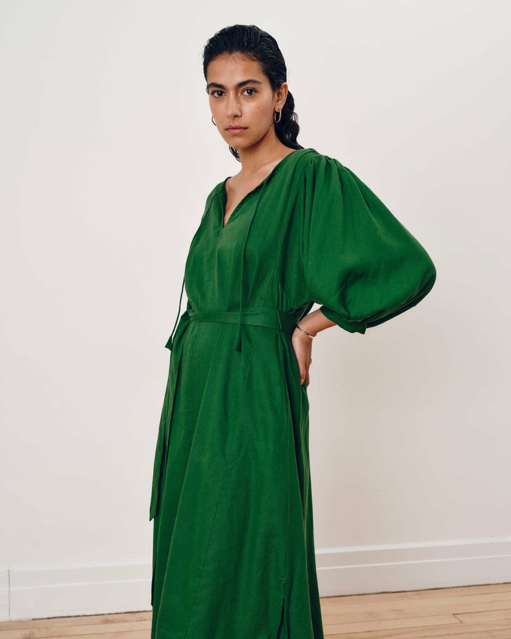 Amparo Linen Blend Dress - Universal Standard